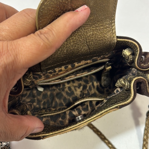 Women's Beverly Feldman Cross Body Mini Purse Animal Print - Picture 12 of 16